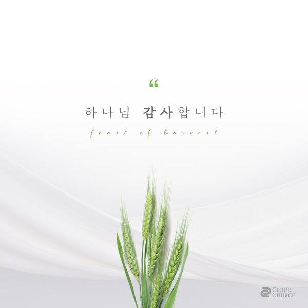 맥추감사주일 예배 홍보물 디자인 00111