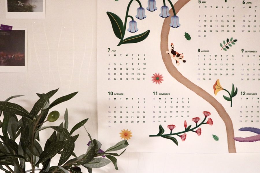 달력 속 고양이의 실제 주인공 소개 컷