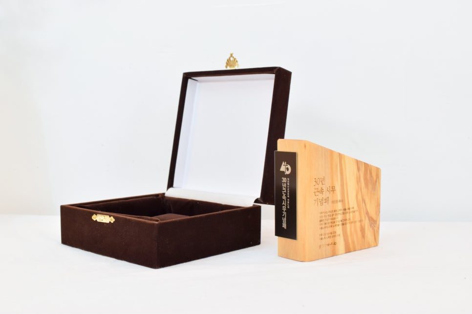 나무상패 스탠다드 전용 벨벳 케이스
