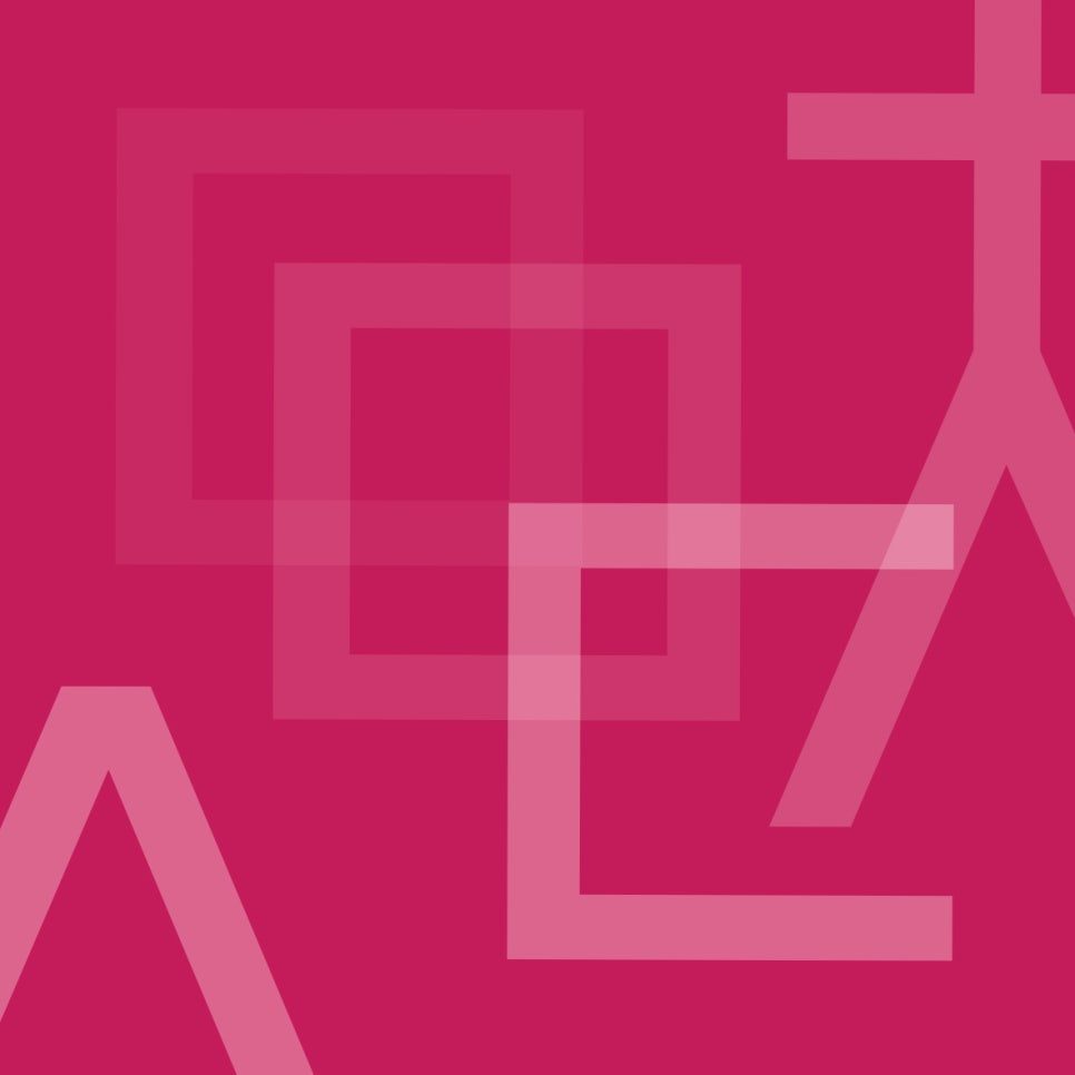 버건디 컬러 교회 로고 심볼 상세