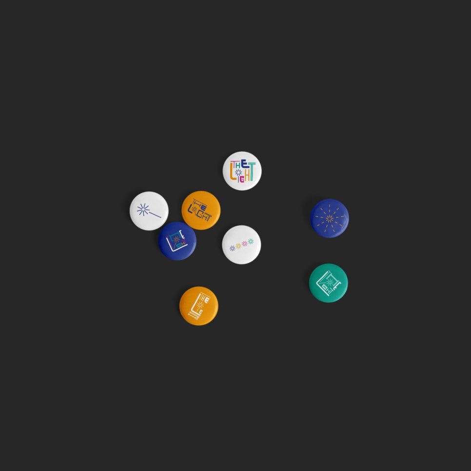 컬러 버전과 단색 버전 비교