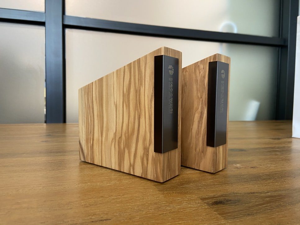 나무 감사패 후면 디자인